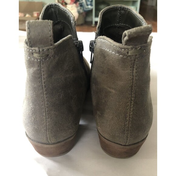 Carlos by Carlos Santana Women's Ankle Boots Suede Size 7.5 Brown 1.5" Heel - Picture 4 of 7